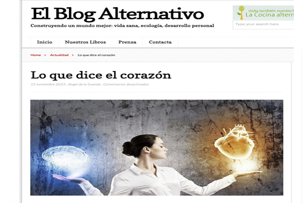 El Blog Alternativo - Lo que dice el corazón