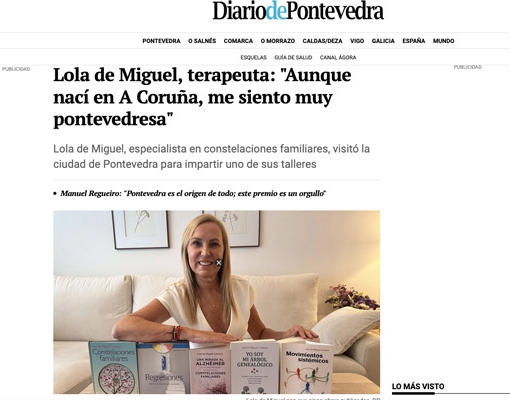 Entrevista Diario de Pontevedra